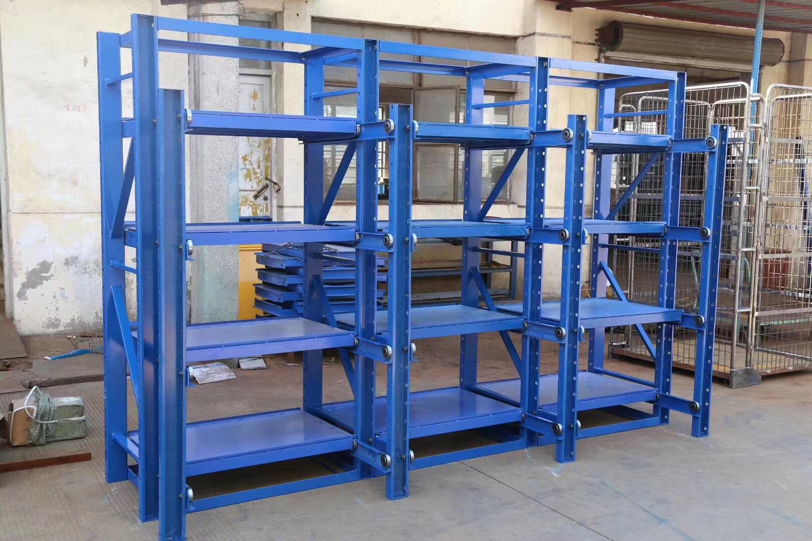 江西乐存货架三立柱抽屉模具架重型模具架生产厂家塑料模具架批发