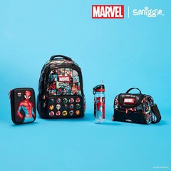 澳洲smiggle书包双肩包小学生轻便减负可爱背包漫威蜘蛛侠套装
