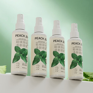 [One piece of postage] PEACH JO peach for shoes and socks to remove flavor and fresh spray mint fragrance clothing fragrance spray