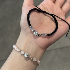 新款自嘲熊编织手链女手工编织红绳国风手绳百搭文艺情侣礼物手链