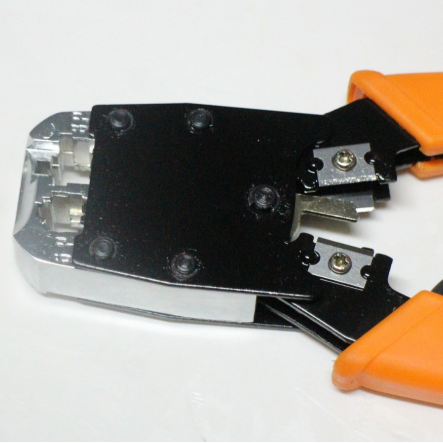 三保500压线钳压接工具HT-500R网线钳剥线剪线一体钳水晶头专用