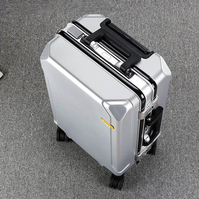 Aluminum Frame Luggage Suitcase with Universal Wheels for Men and Women, New Model Travel Suitcase, Business Password Suitcase Aluminum Frame Luggage Suitcase with Universal Wheels for Men and Women, New Model Travel Suitcase, Business Password Suitcase