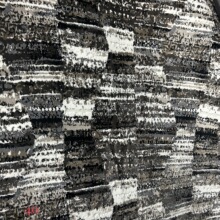 绒布复合沙发布面料抽象仿割绒图案绒布家具布抱枕布样板房面料