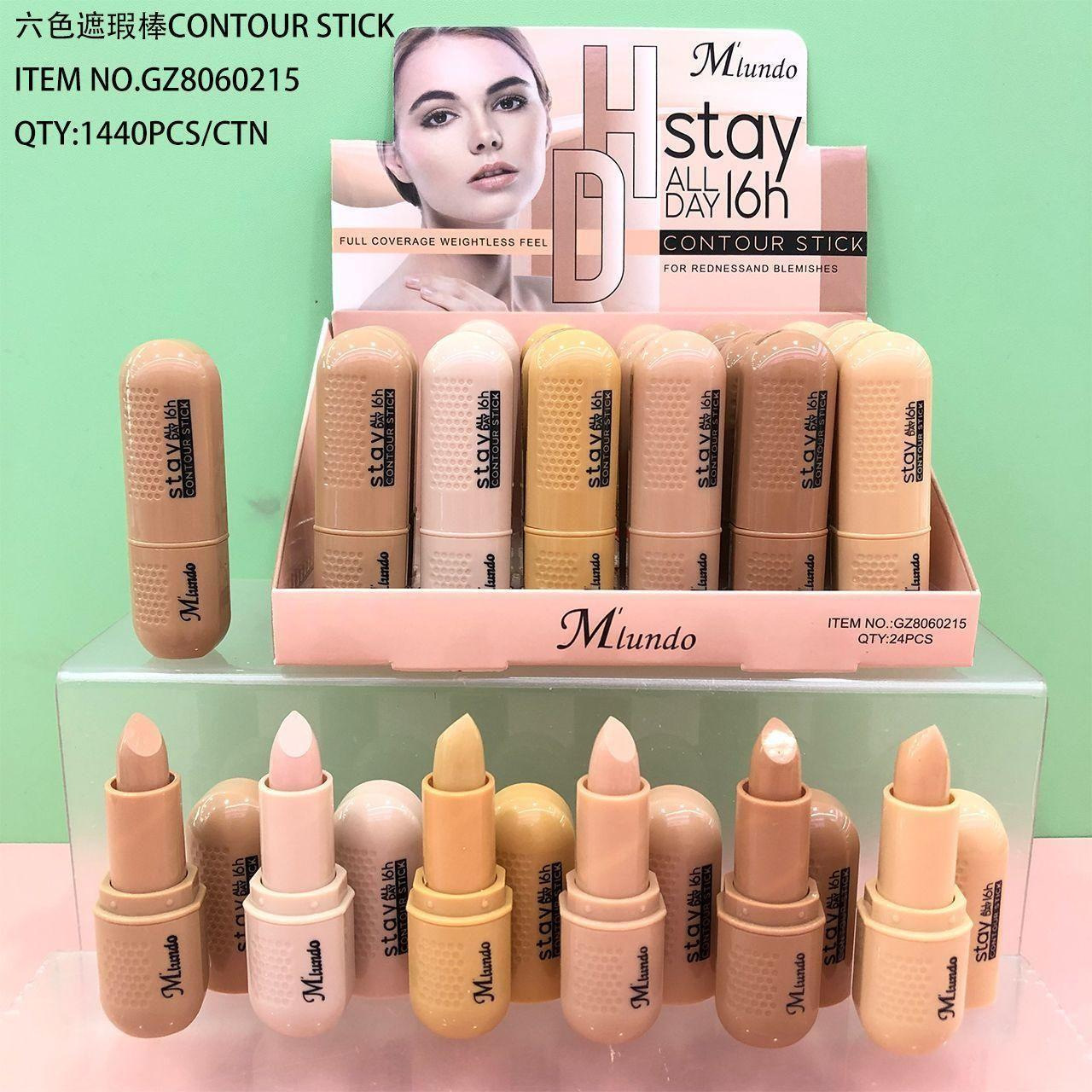 Mlundo Corrector de seis colores Corrector de belleza enmascaramiento facial Corrector de manchas Corrector de tatuajes naturales Corrector de ojos y cuerpo