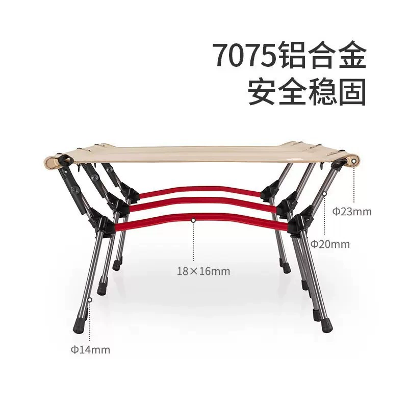 Складная кровать для кемпинга, сверхлегкая, регулируемая по высоте, легко разбирается, подходит для обеденного перерыва, использования в офисе, походная кровать, складная и легкая.