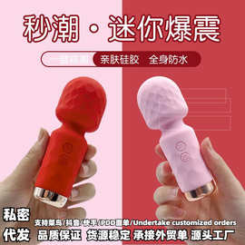 歪歪马震动泡芙av按摩棒女性前戏自慰器g点电动按摩器