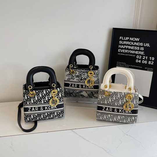 Cross-border Daffy Bag Women's Handbag New High-end Texture Light Luxury This Year's Popular Crossbody Bag Western Style Small Square Bag