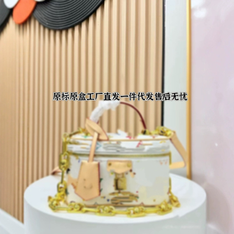 Old Flower Joint White Tri-color Bow Handbag M13078 alma bb Handbag Shell Bag Shoulder Crossbody Bag Old Flower Joint White Tri-color Bow Handbag M13078 alma bb Handbag Shell Bag Shoulder Crossbody Bag