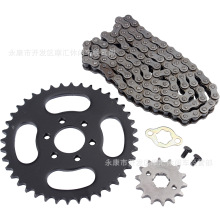 ATV四轮沙滩车配件 125-250CC后链盘链轮大飞链条小飞轮套件428型