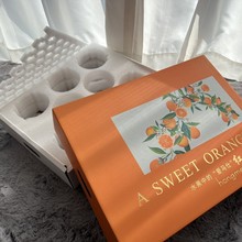 橙子包装盒涌泉蜜桔礼盒红美人纸箱快递礼盒珍珠棉12个15个礼品盒
