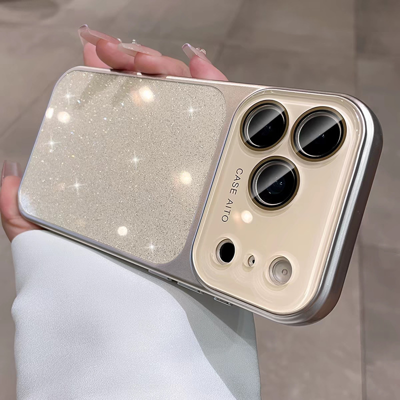 Suitable for Apple 17 Pro Max phone case, iPhone 16 Pro with large camera window, 15 full protection, 14 glitter, 13 Suitable for Apple 17 Pro Max phone case, iPhone 16 Pro with large camera window, 15 full protection, 14 glitter, 13