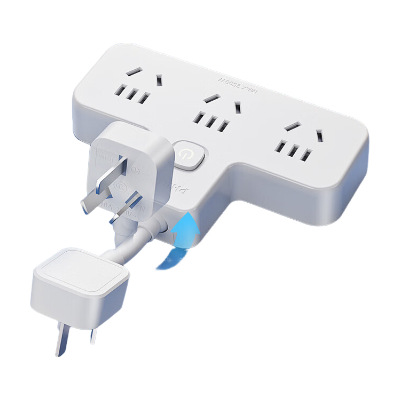 飞利浦（PHILIPS）柔性转换插头/插座转换器/USB+Typec插座扩展