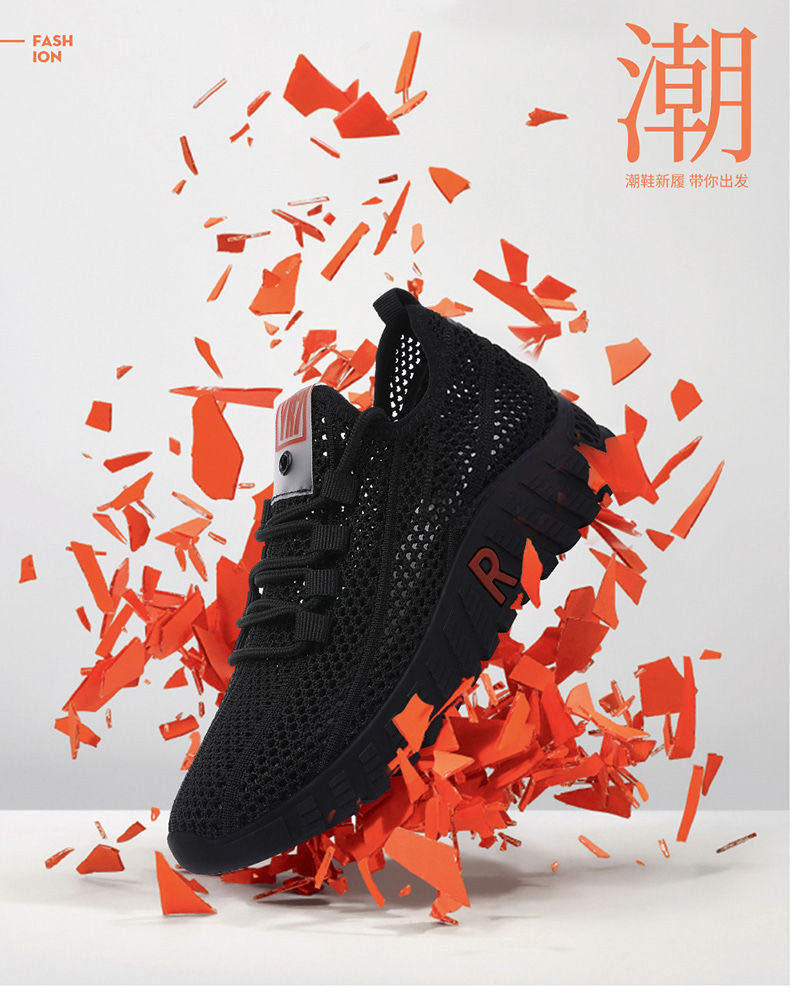 鞋子女新款百搭网鞋女式夏季透气小白休闲运动女鞋批发