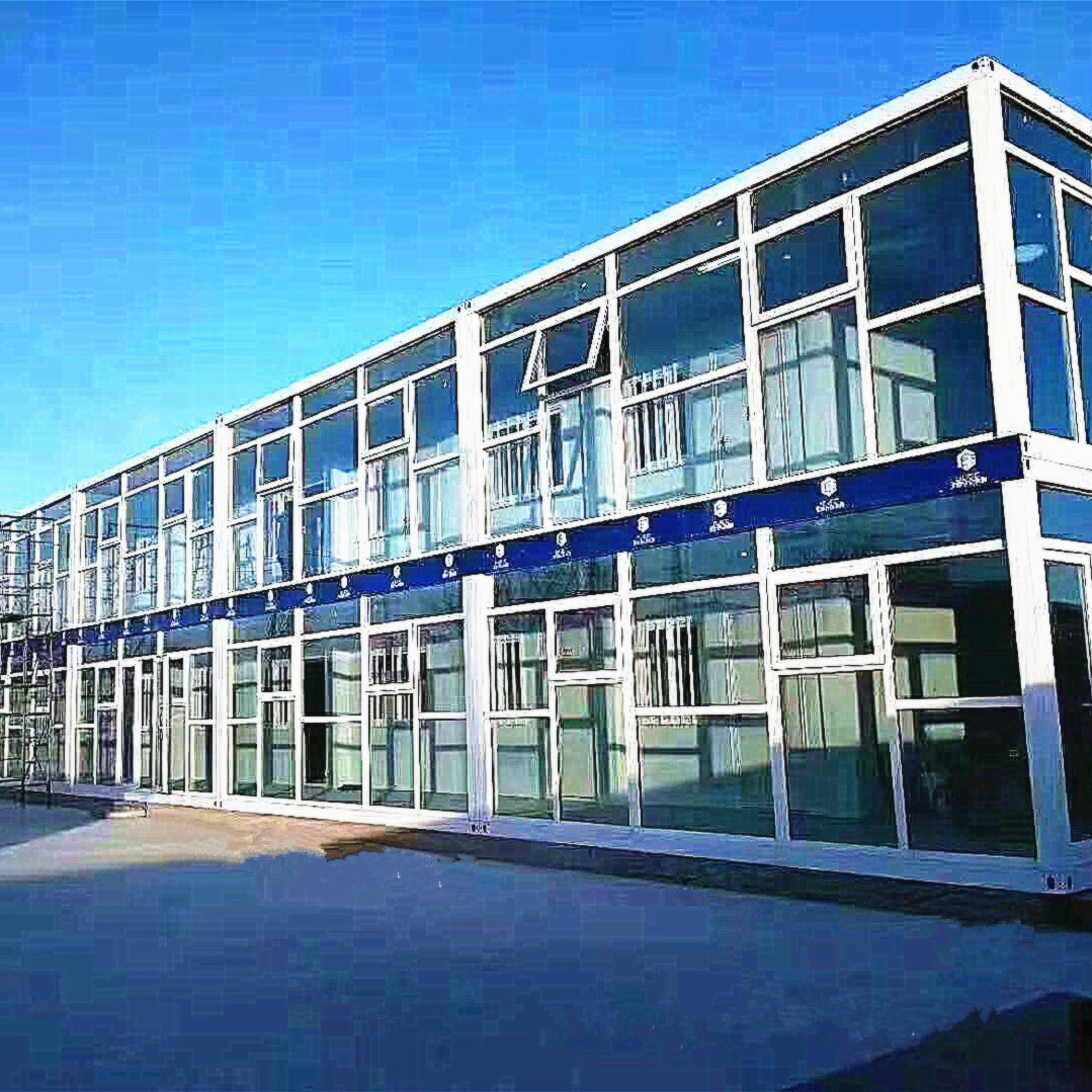 办公住宿集装箱房 简易装饰 多层打包箱房  安装快捷  价格合适