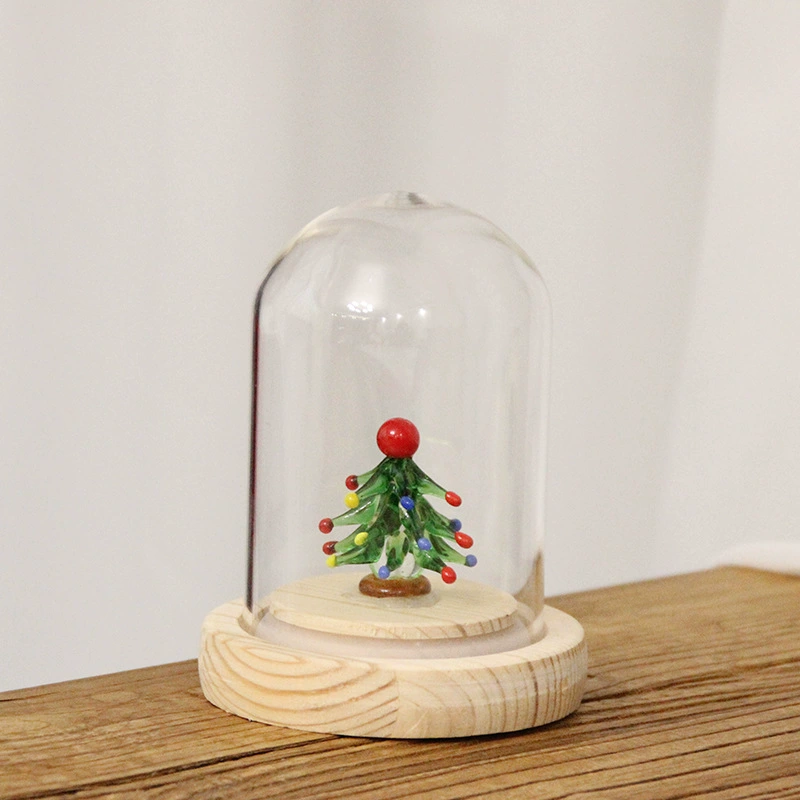 Glass holiday ornament, assorted gift box styles, handmade fragile decorations 4.5–13 cm