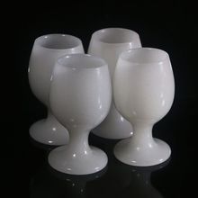 热卖爆款正宗替换后白玉高脚红酒杯葡萄酒玉杯玉石酒杯摆件玉酒杯