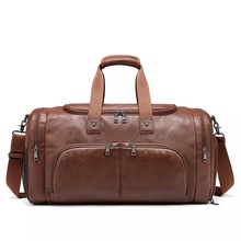 新款高品质行李包可印LOGO户外商务防水背袋大容量手提斜挎旅行包