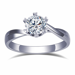 Cultivated Diamond Henan Artificial Regeneration Synthetic D Color Round Naked Diamond Inlaid with K Gold Ring Pendant Earrings IGI Certificate