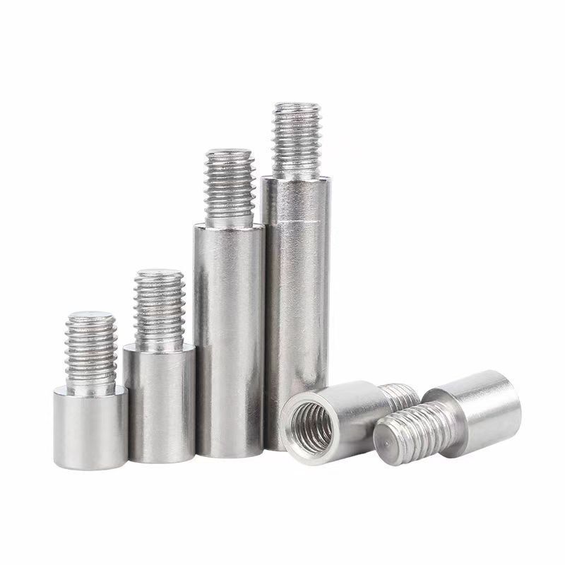 304ステンレス鋼丸型スタッド、片頭延長ナット、絶縁柱、変径M3/M4内外ネジアダプタースクリューピラー|undefined