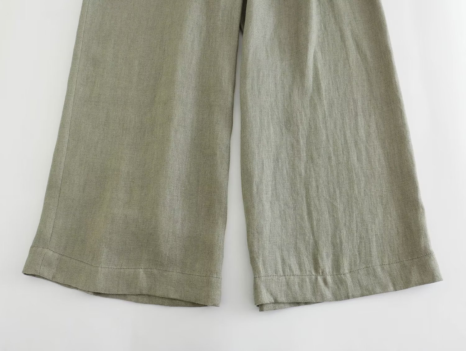637g Weight Sleeveless Sleeve Length Linen Fabric Type Pants Sets Sets Type 2 Pieces Set Quantity Daily, Street Occasion Turndown Neckline Regular Fit Fit Type Solid Color Pattern Summer, Spring Season Women's Gender Streetwear Style Daily Street Women's Streetwear Solid Color Linen Pants Sets Pants Sets 18