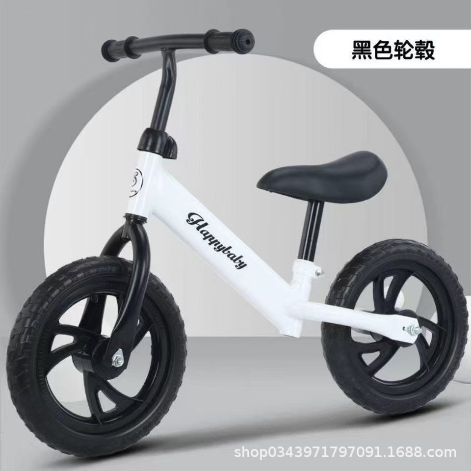 Bicicleta de Equilibrio Infantil 2 Ruedas de Acero al Carbono sin Pedales para Bebés