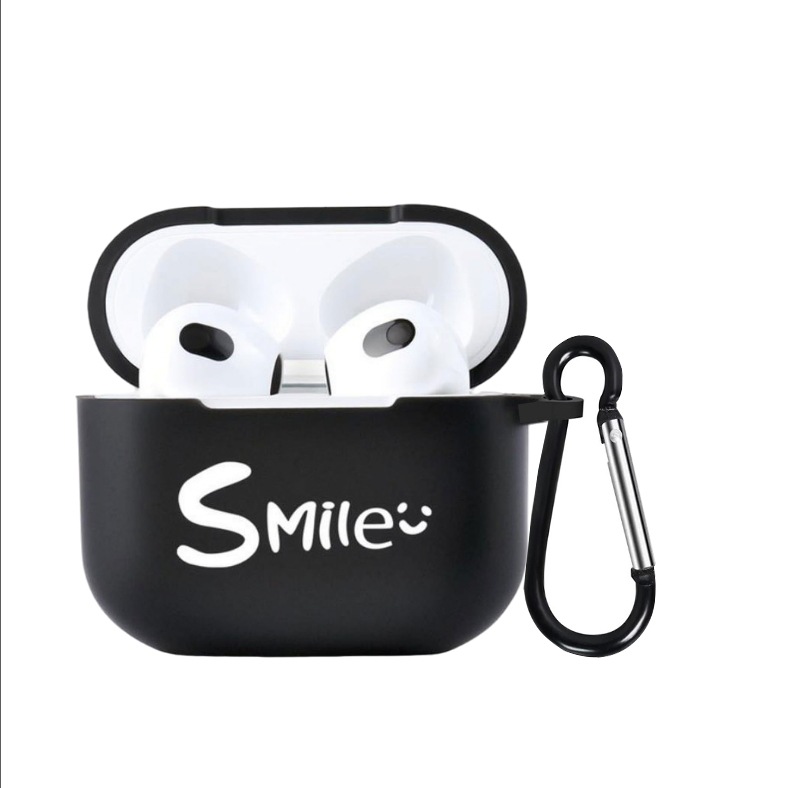 잉글리시 스마일 헤드폰 케이스 + 카라비너