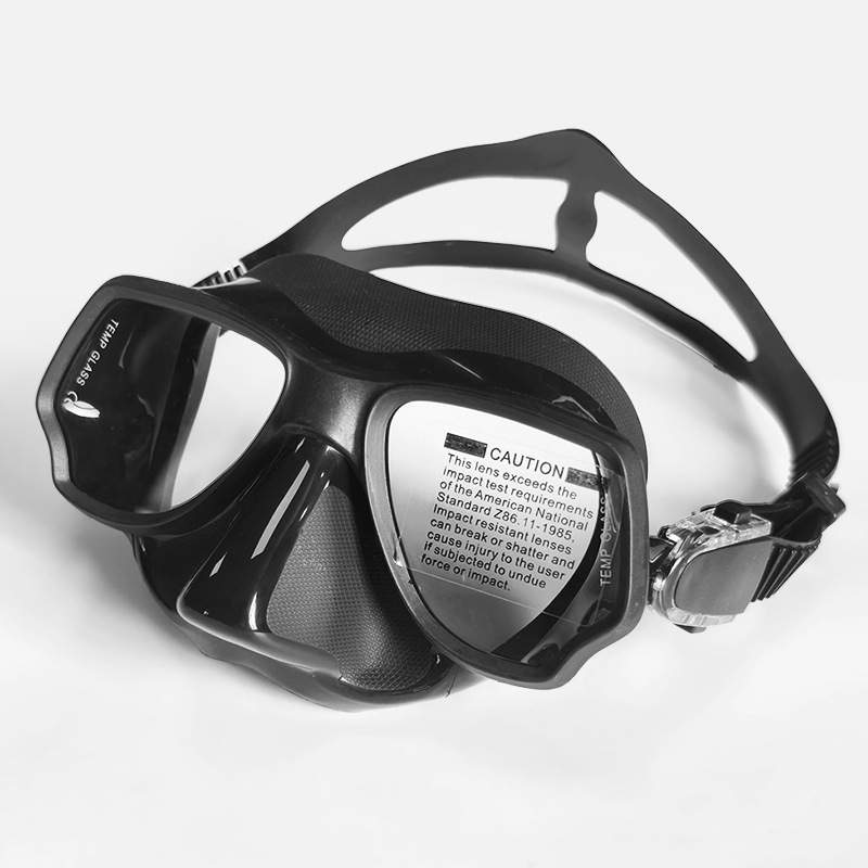 Diving Goggles, Free Diving Mask, Scuba Diving, Snorkeling, Large Field of View, Nose Protection, Goggles, Adult Men's and Women's Diving Glasses
