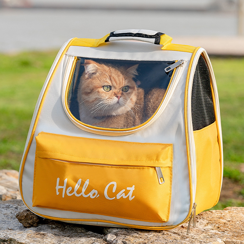 猫包大容量外出便携双肩猫书包宠物背包猫笼装猫的狗狗太空舱用品|undefined