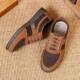 Wholesale Old Beijing Cloth Shoes Men's Dad's New Work Shoes Lightweight Fashion Slip-on Casual Canvas Shoes Breathable