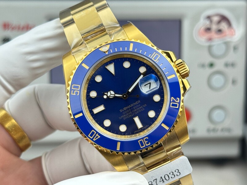 Black and Green Submariner Gold-Tone Automatic Mechanical Luminous Business Steel Band Men's Watch Submariner Fully Automatic Mechanical Watch Black and Green Submariner Gold-Tone Automatic Mechanical Luminous Business Steel Band Men's Watch Submariner Fully Automatic Mechanical Watch