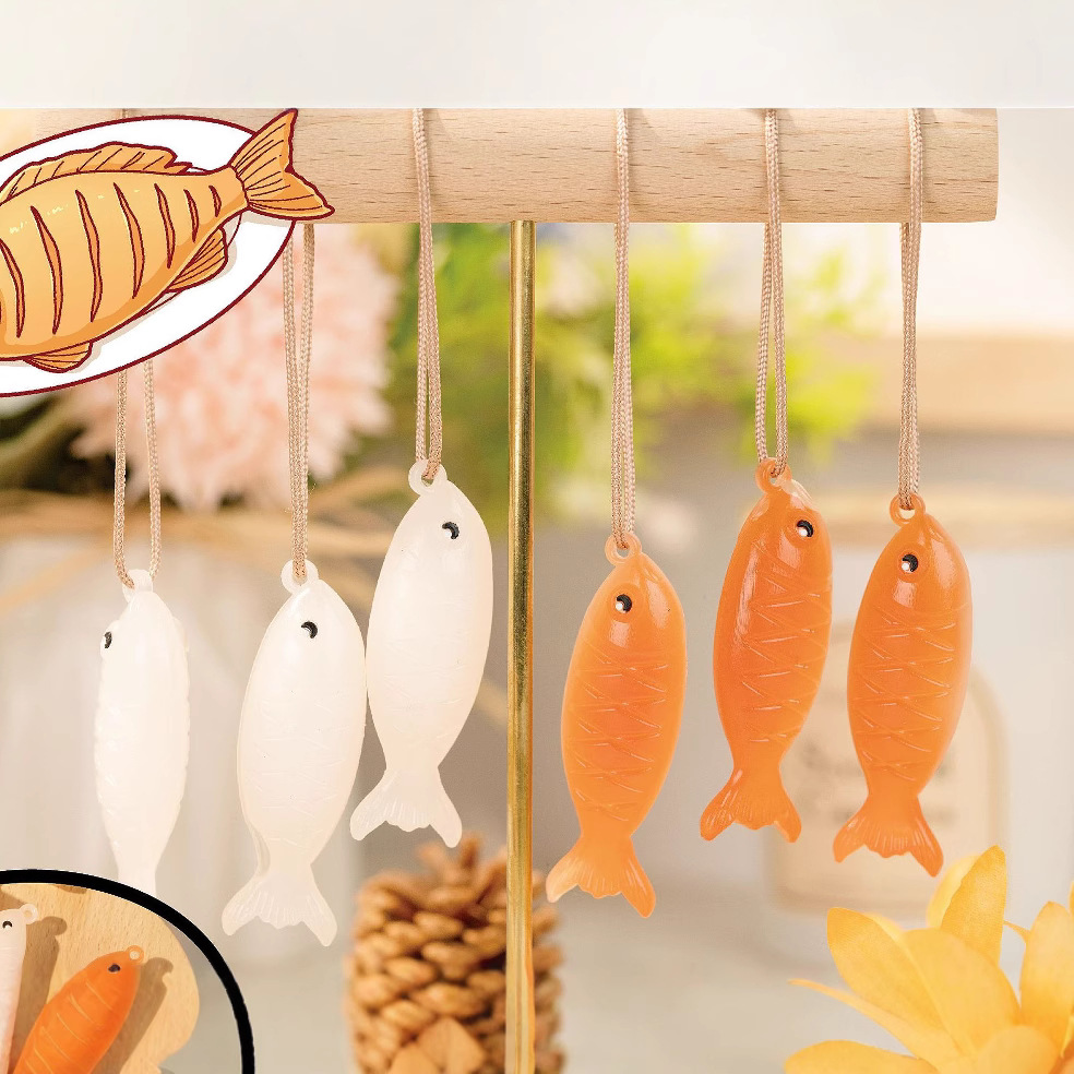 B Colgante de pato asado que cambia de color con sensor de luz UV que cambia de color modelos explosivos Colgante de coche creativo puestos de juguetes para niños