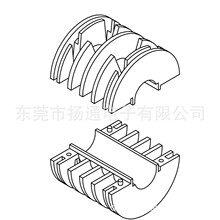 ET24变压器骨架ET25轮轴 bobbin  2407