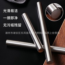 擀面杖家用304不锈钢大小号压饺子皮棒子烘焙面食工具不粘压面棍