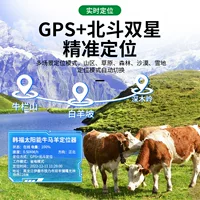 GPS-локатор крупного рогатого скота и овец для выпаса скота в горах Специальный GPS-спутник для отслеживания артефакт Заказ лошадей водонепроницаемый и предотвращает потерю