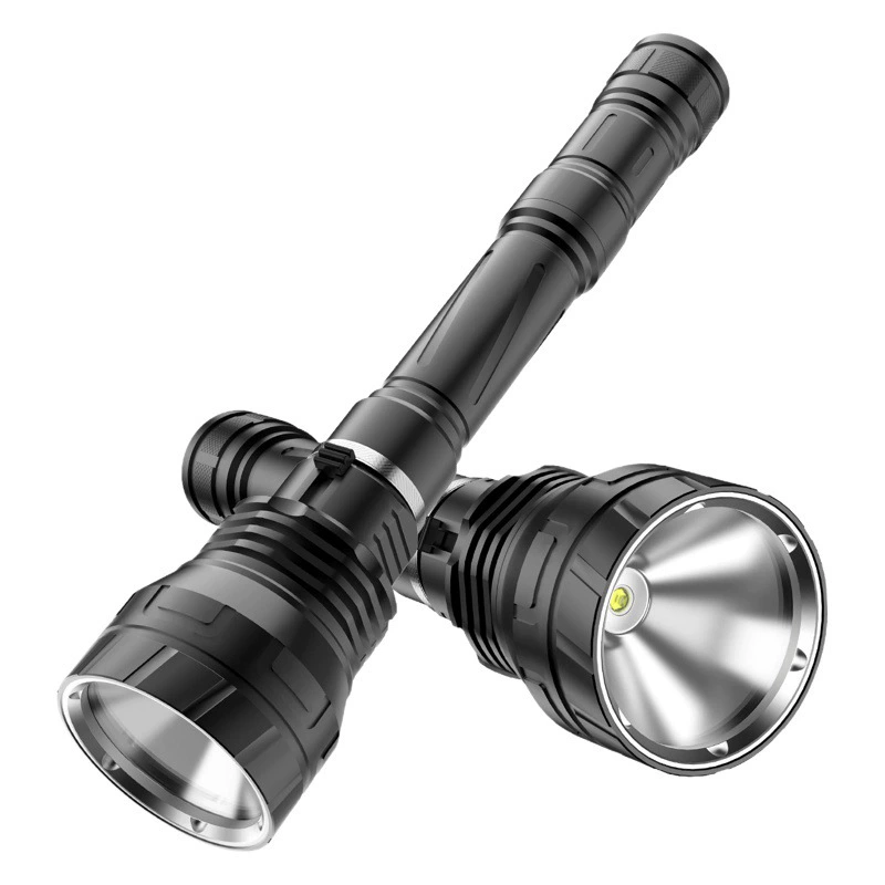 Трансграничный новый мощный легкий фонарик для дайвинга P70 белый свет желтый свет 3 26650 удлиненный фонарик Магнитный переключатель управления