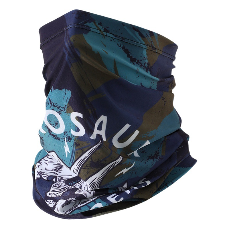 Summer Sunscreen Riding Headscarf Men's Breathable Sweat Absorbing Sports Magic Headscarf UV Protection Extended Arm Set