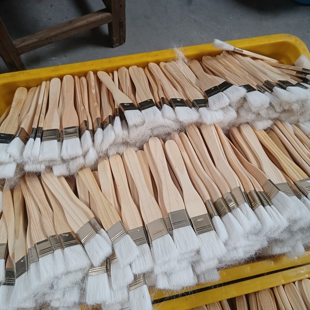 烧烤用羊毛刷野炊露营家庭聚会调料酱料软毛刷工具厂家直供