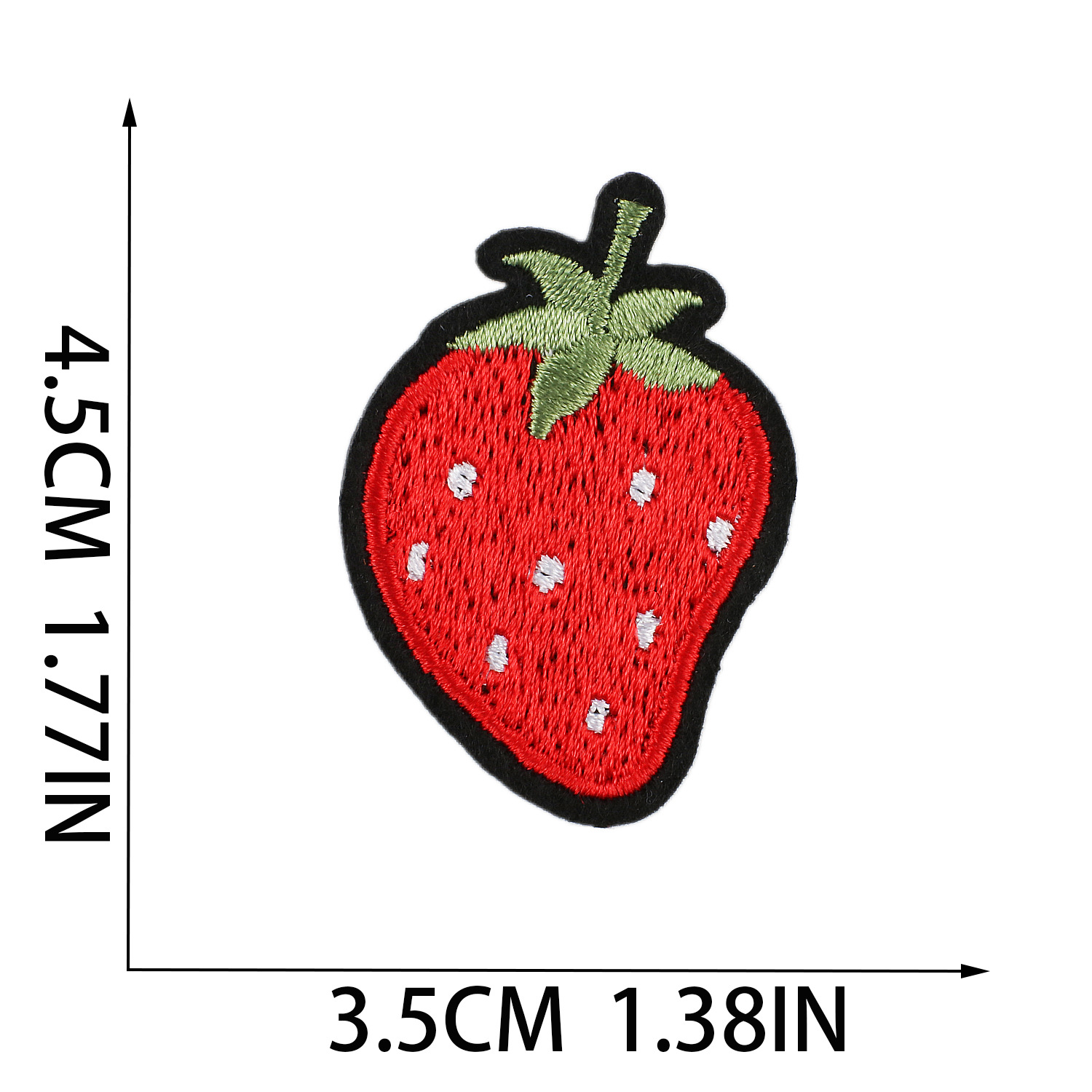 3g Weight Clothing Sticker Patches Classification 1 Piece Quantity Dacron thread Material Cherry, Strawberry Pattern Casual, Elegant, Cute Style Embroidery Craft 1 Piece Casual Elegant Cute Cherry Strawberry Dacron Thread Clothing Sticker Patches 5
