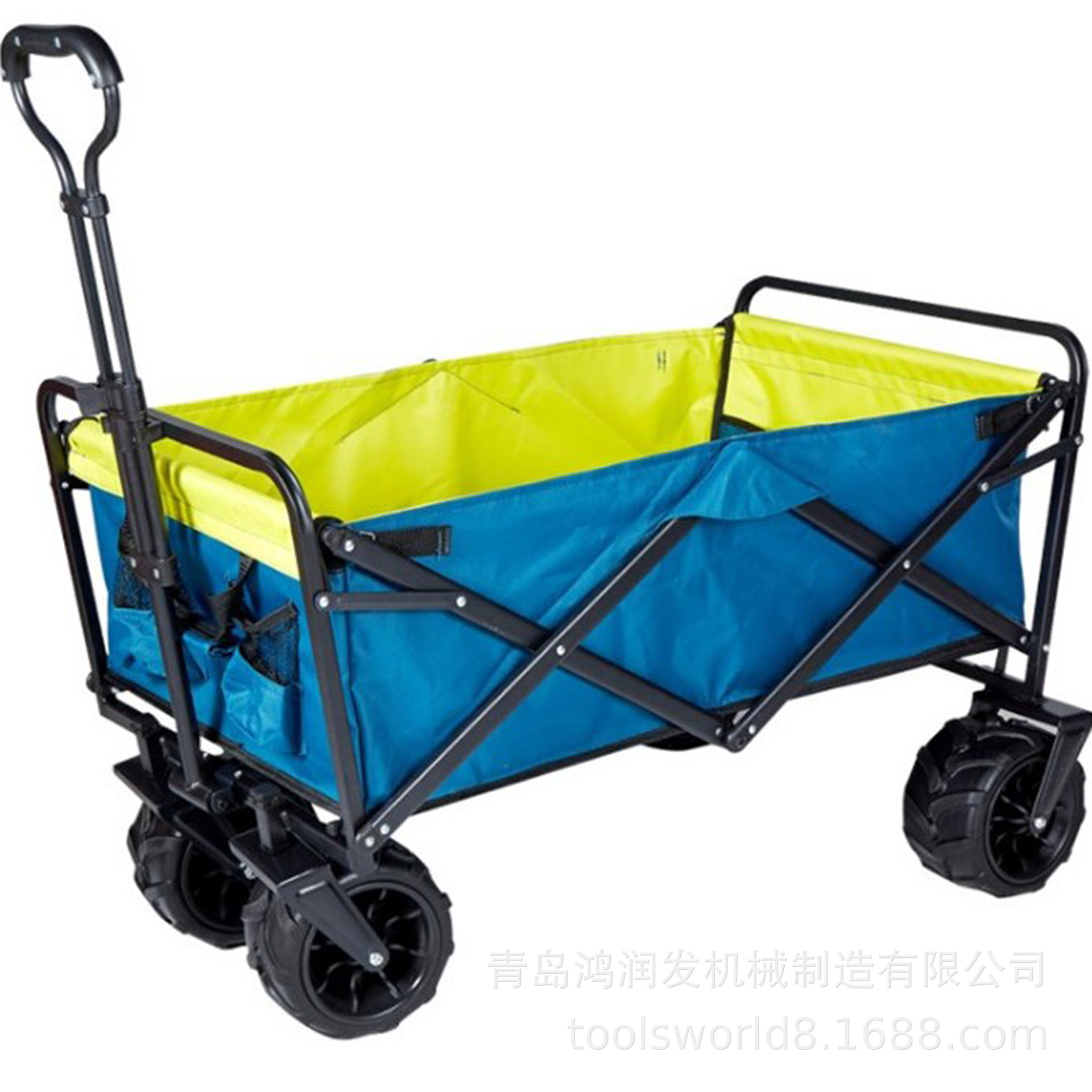 厂家供应户外露营折叠布兜工具车多功能便携小车TC3015