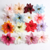 Simulation Lily Flower Silk flower artificial flowers diy manual flower arrangement decorate Headdress Wedding celebration Flower Hat parts