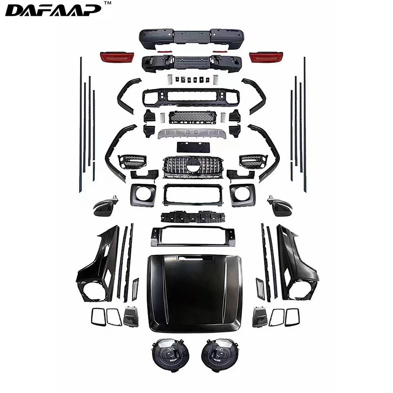 Suitable for Audi A5 Upgrade to Rs5 Modification Body Kit, Bumper Side Skirts, Front Bumper Grille, Rear Lip and Tail Throat