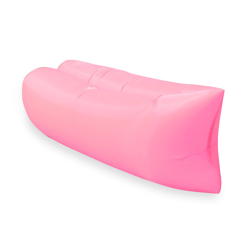 Sofá inflable perezoso, cama de aire de red neta, colchón inflable individual, camping al aire libre, silla portátil, almuerzo de aire image 8