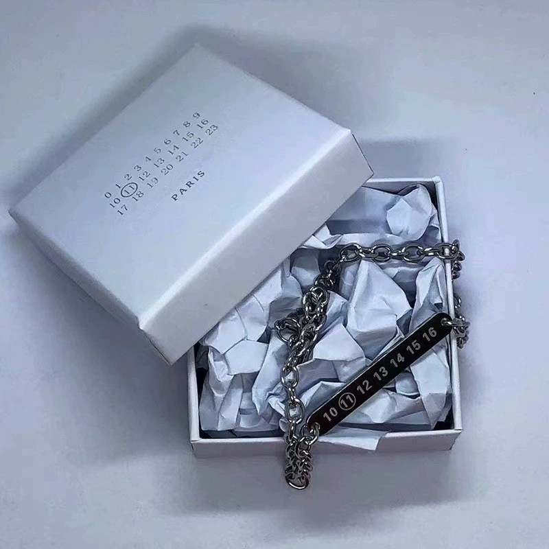 Ожерелье-цепочка на ключицу PYC, классическое, с гравировкой имен, в европейском и американском стиле, из титановой стали, универсальное, для пар.