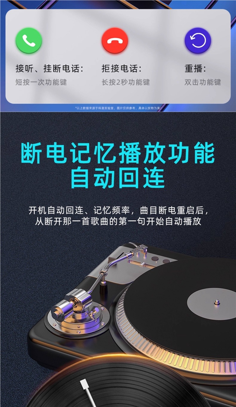 Kezhan Car Mp3 Bluetooth Receiver Car Charger Hands-Free Calling Music Player USB Flash Drive Lossless Music Player