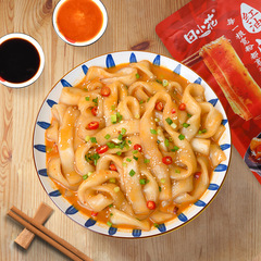 田小花流汁大寬粉袋裝麻醬紅油酸辣拌粉土豆粉方便速食零售批發