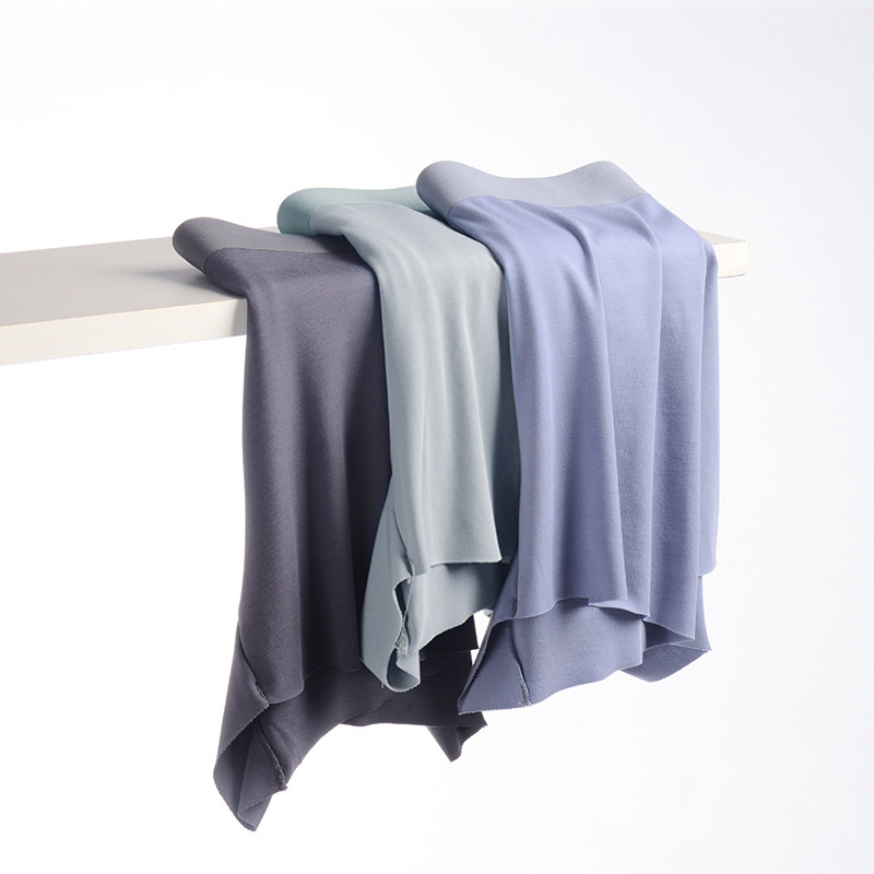 120S Ultra-Fine Denier Modal Double-Sided Tailor-Made Men's Underwear Embossed Process Comfortable Breathable Seamless Underwear for Men