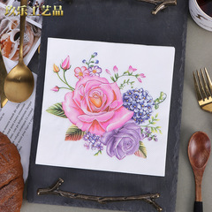 Factory printed napkin placemat paper cup tissue hotel restaurant square tissue