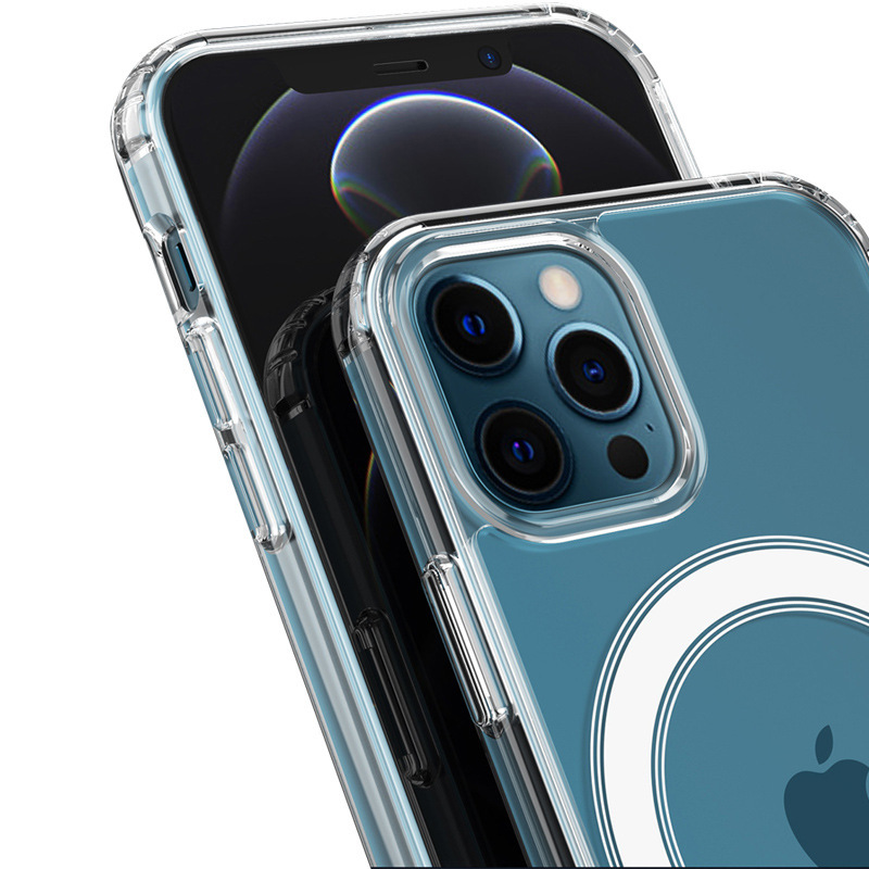 Apple 16 磁気電話ケース iPhone 14 透明磁気電話ケース Apple 13 磁気 Apple 15 磁気ケース|undefined