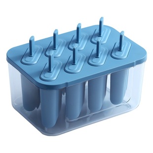Ice cream mold household food grade popsicle popsicle frozen ice cube box homemade ice cream stick ice cream grinding tool ice box