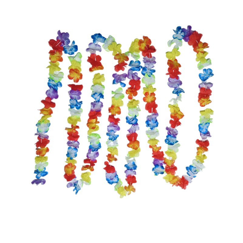 Nuevo transfronterizo de 6 metros de largo guirnaldas de flores programa de baile ropa colgante guirnaldas de colores accesorios de espectáculo en stock